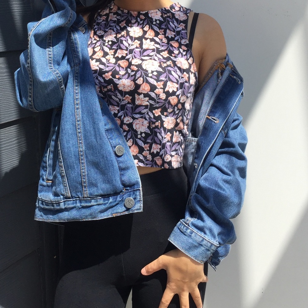 Floral Halter Top